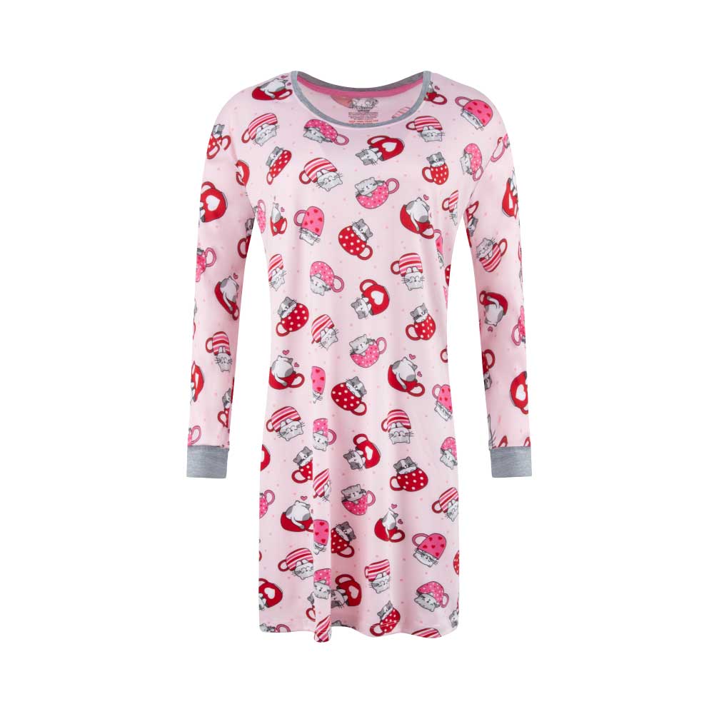 René Rofé Butter Soft Sleepshirt With Matching Socks