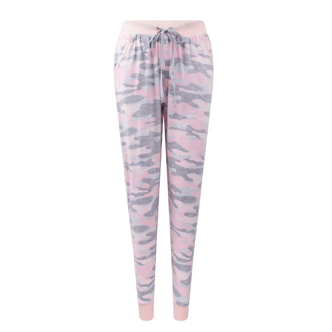 René Rofé 2 Pack Jogger Pants Grey Black Animal