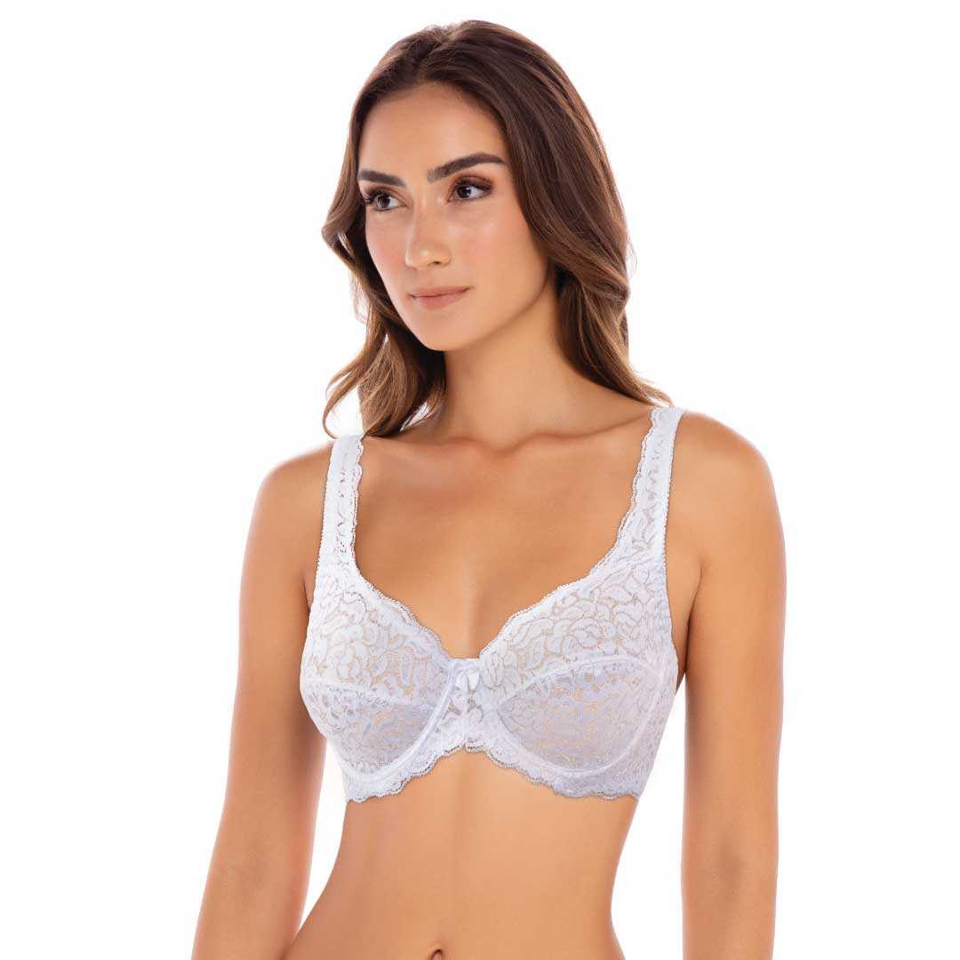 René Rofé 2 Pack Stretch Lace Unpadded Bras