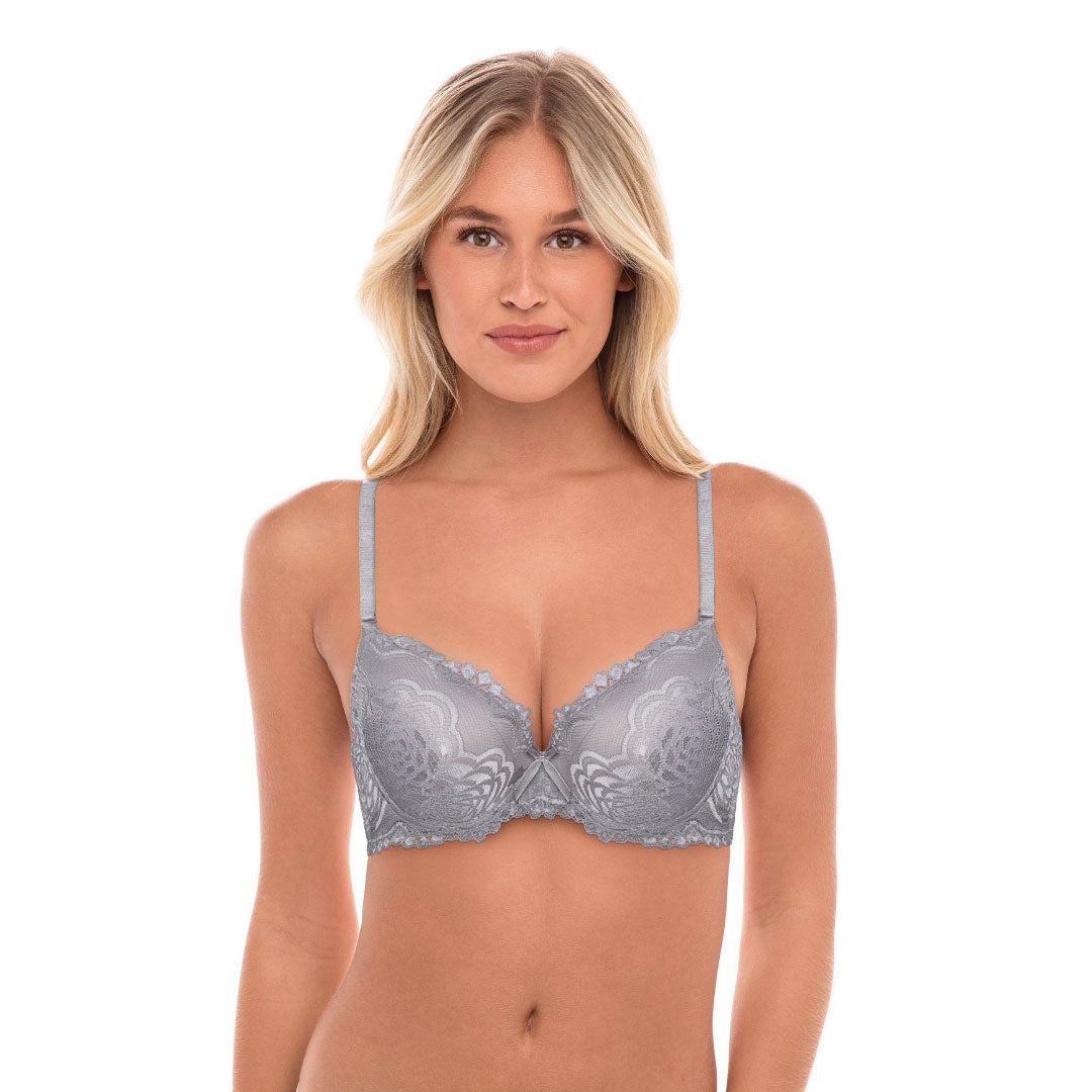 René Rofé Rene Rofe Lingerie 5 Pack Womens Floral Lace Light Push Up Bra