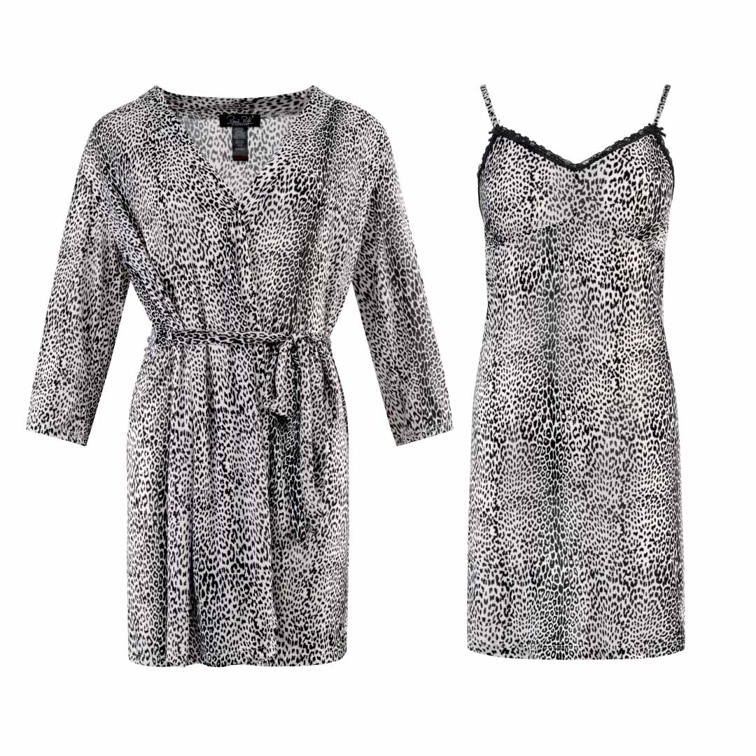 René Rofé Robe And Chemise 2 Piece Set