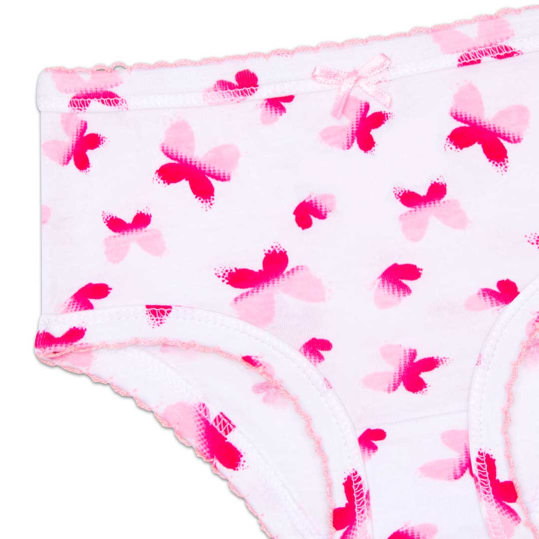 René Rofé Cotton Spandex Briefs Toddler Girls 5 Pack
