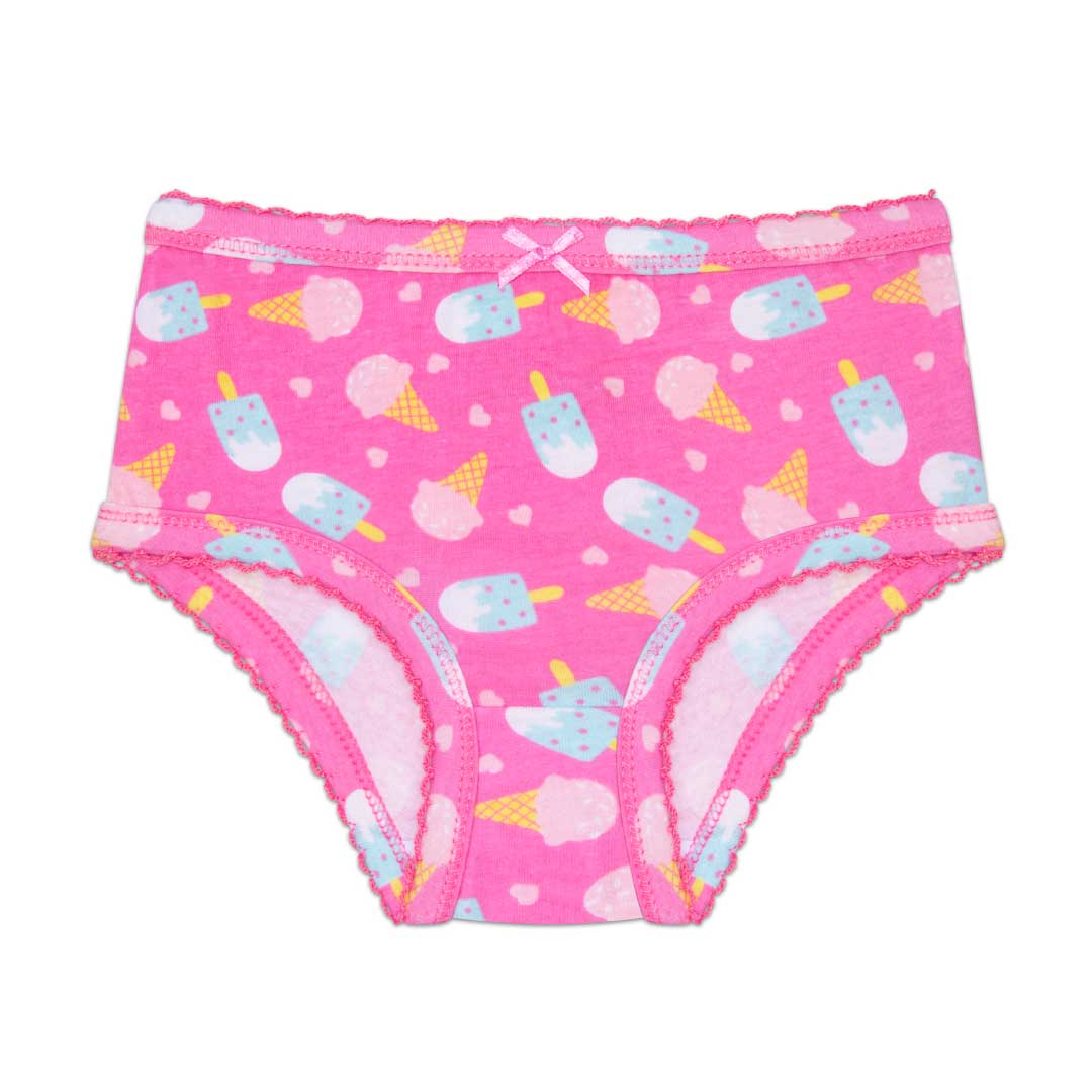 René Rofé Cotton Spandex Briefs Toddler Girls 5 Pack