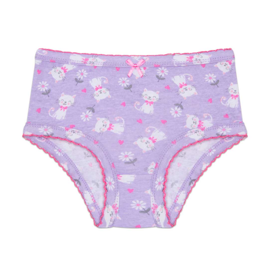 René Rofé Cotton Spandex Briefs Toddler Girls 5 Pack