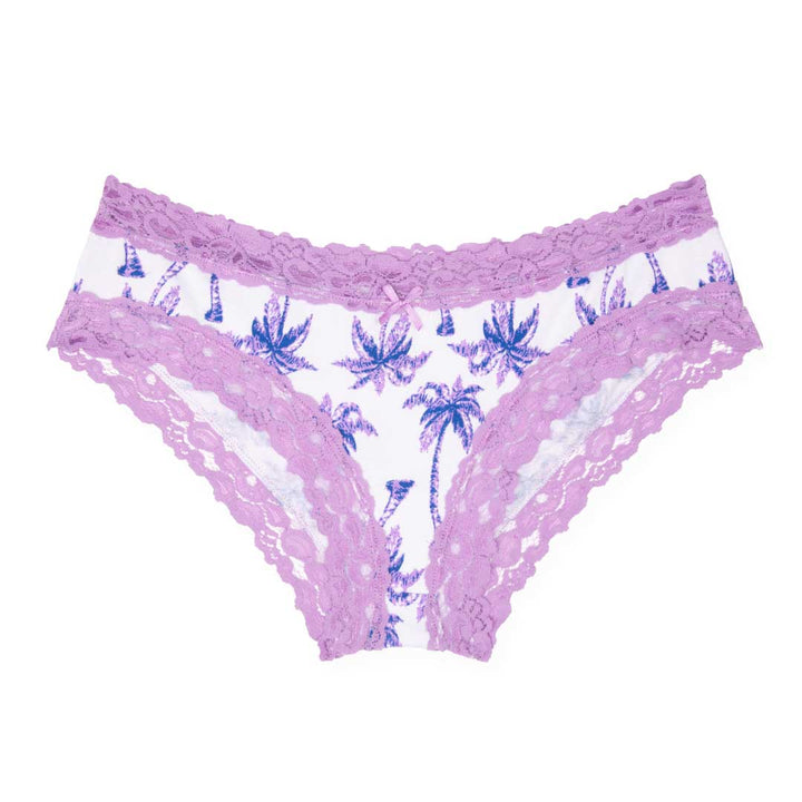 René Rofé Cotton With Lace Hipster