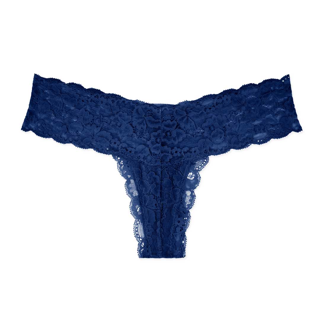 René Rofé Cross With You Lace Thong