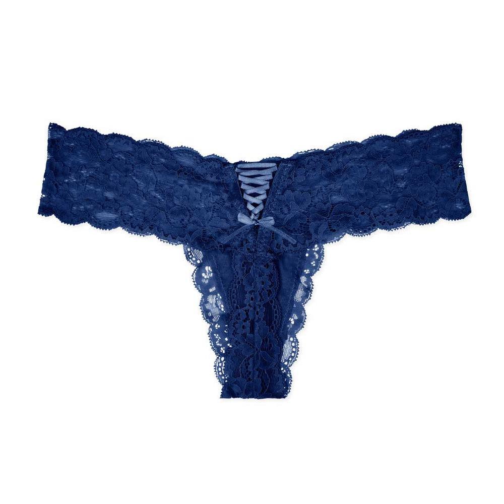 René Rofé Cross With You Lace Thong
