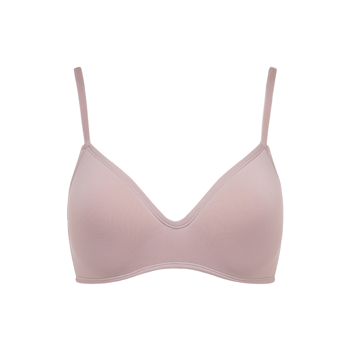 René Rofé Rene Rofe Lingerie Womens 4 Pack Soft Foam Wireless T Shirt Bra Brown