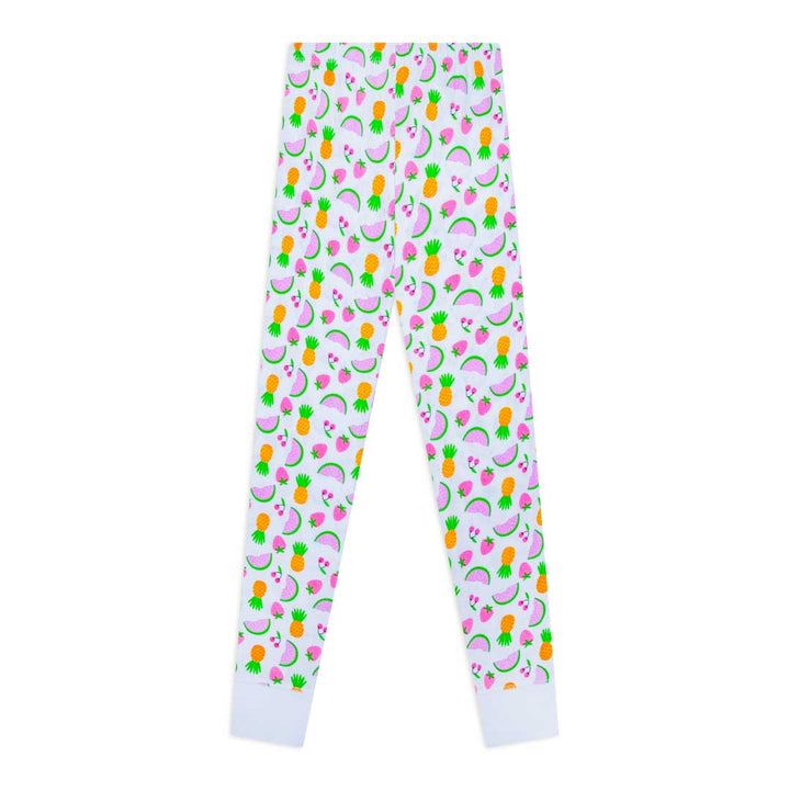 René Rofé Girls Cotton Snug Fit Pajama Pant And Short Set