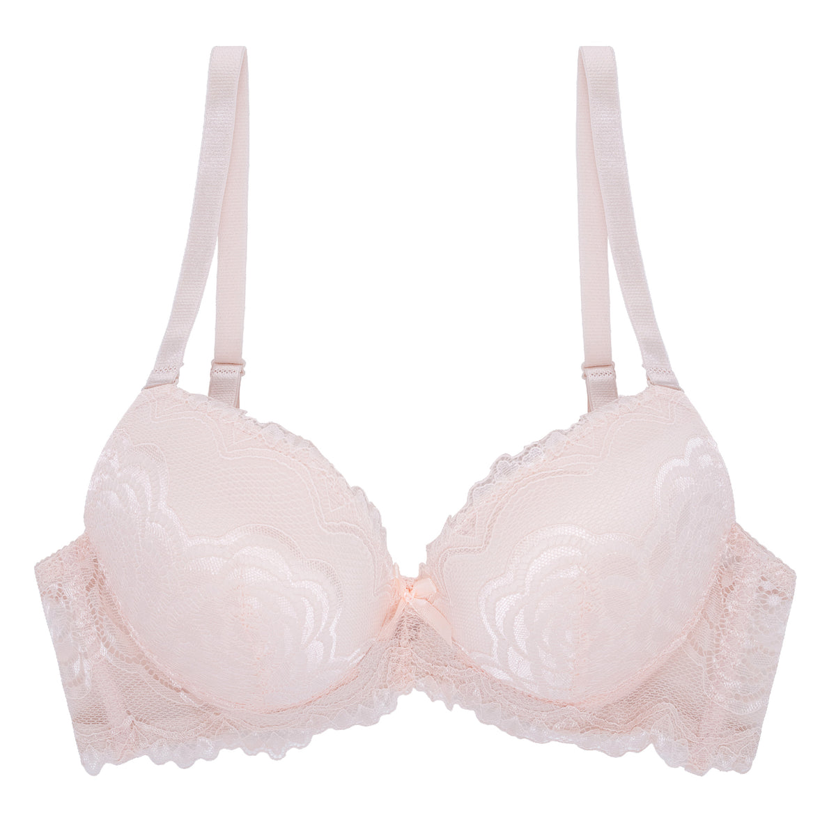 René Rofé Rene Rofe Lingerie 5 Pack Womens Floral Lace Light Push Up Bra