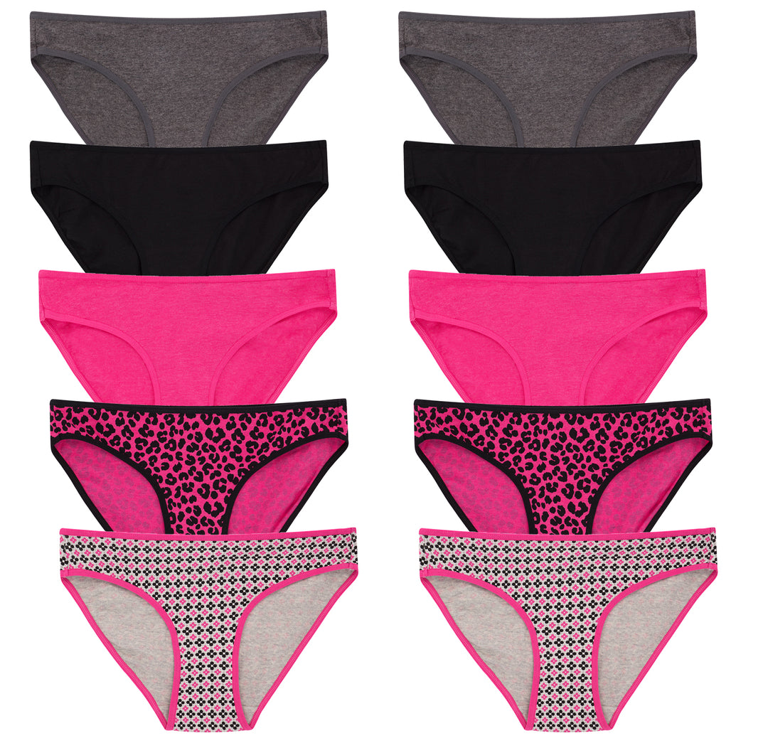 René Rofé 10 Pack Cotton Bikinis