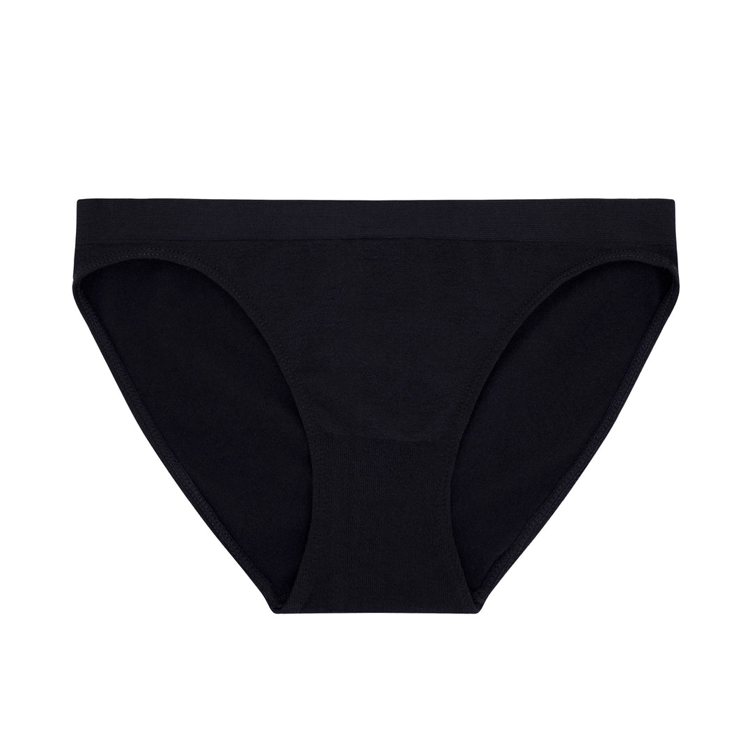 René Rofé Rene Rofe Lingerie Womens 12 Pack Basic Soft Mid Rise Bikini Panties
