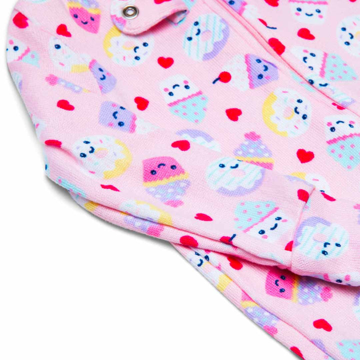 René Rofé Pointelle Blanket Sleeper For Kids Infant Girls