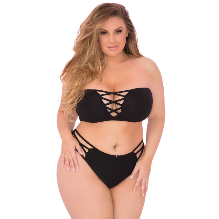 René Rofé Truth Or Bare 2 Piece Bra Set