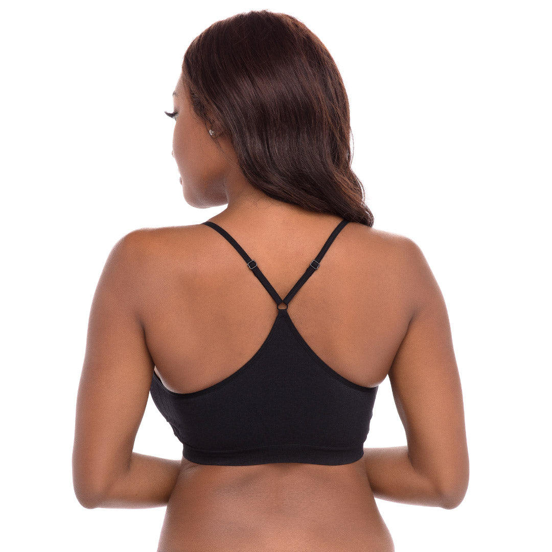 René Rofé Wireless Sports Bras With Removable Pads 3 Pack