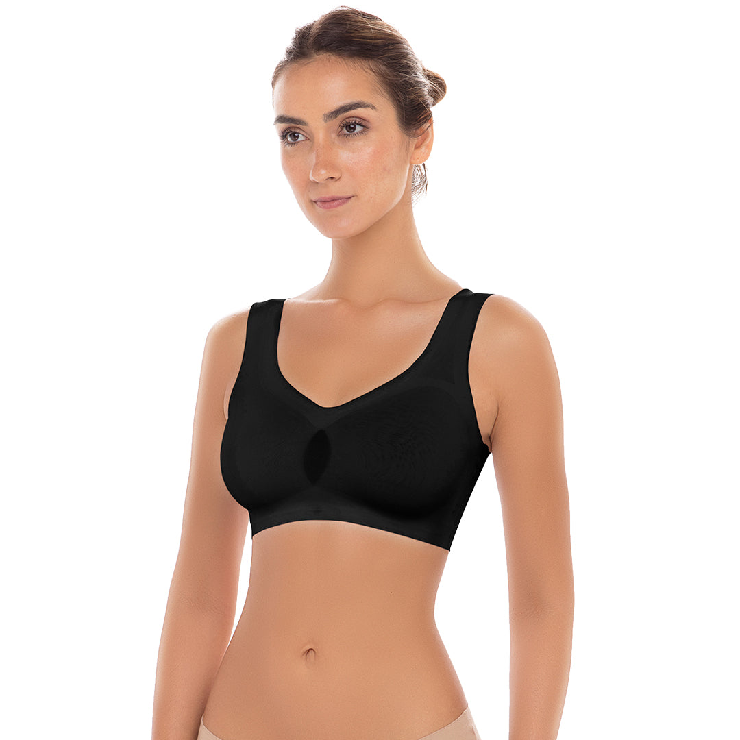 René Rofé Wireless Sports Bras With Removable Pads And Extra Back Support 2 Pack