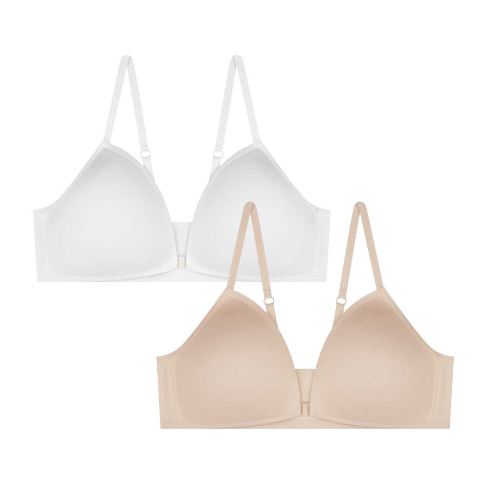 René Rofé 2 Pack Wireless Lightly Padded Bras