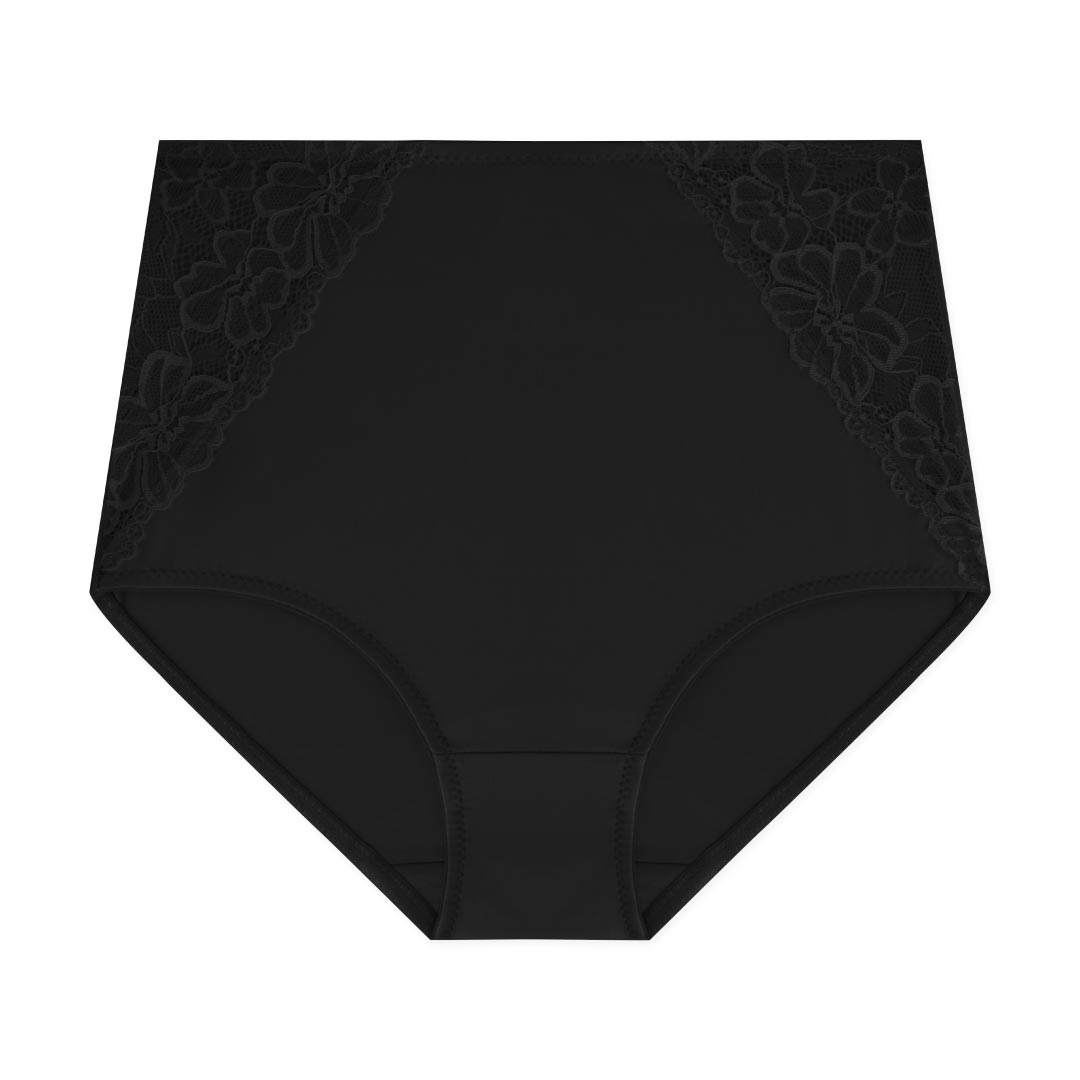 René Rofé 3 Pack Shaping Lace Accented Briefs