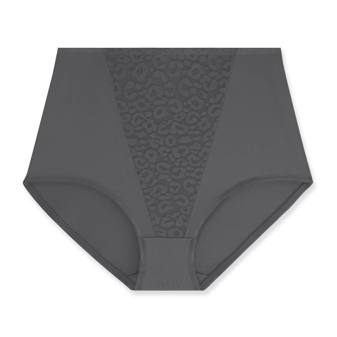 René Rofé 3 Pack Shaping Tri-Lace Briefs in Dark Slate, Taupe, Light Brown