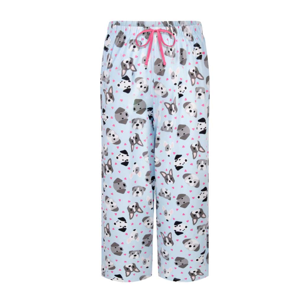 René Rofé Butter Soft Capri Pajama with Matching Socks All You Need Is Love