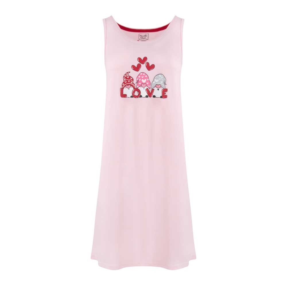René Rofé Butter Soft Chemise Sleep Gown With Eye Mask