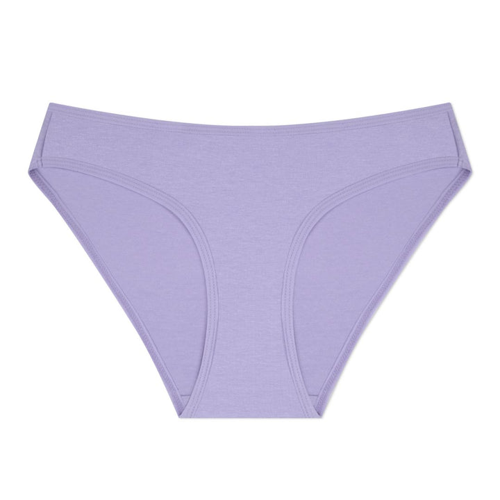 René Rofé Cotton Spandex Bikini in ashen lavender