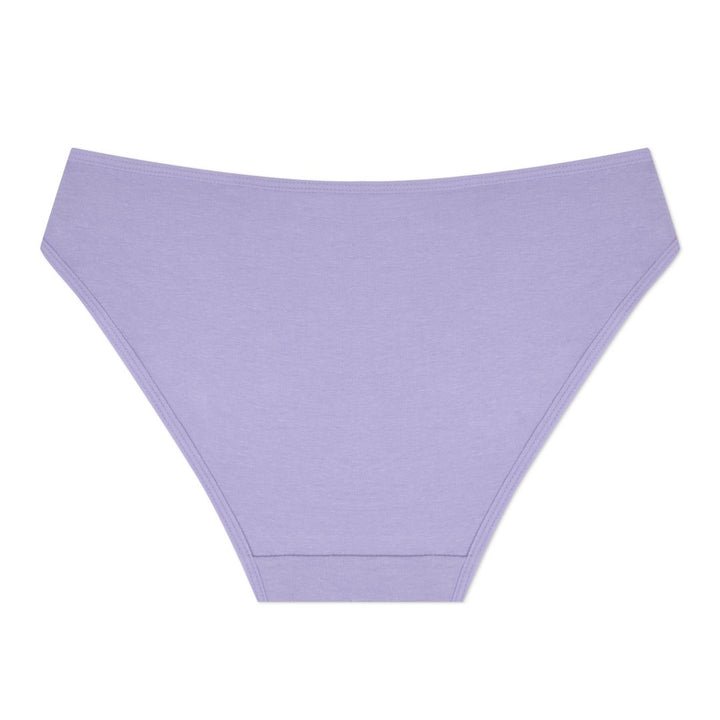 René Rofé Cotton Spandex Bikini in ashen lavender