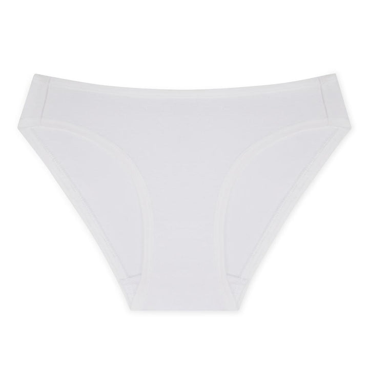 René Rofé Cotton Spandex Bikini In Ashen White