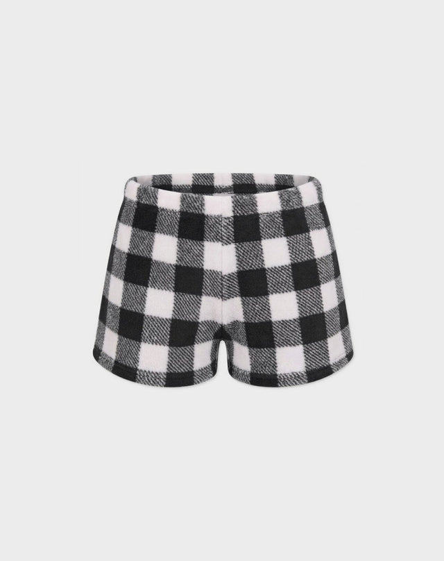 2 Pack Girls Fleece Pajama Shorts