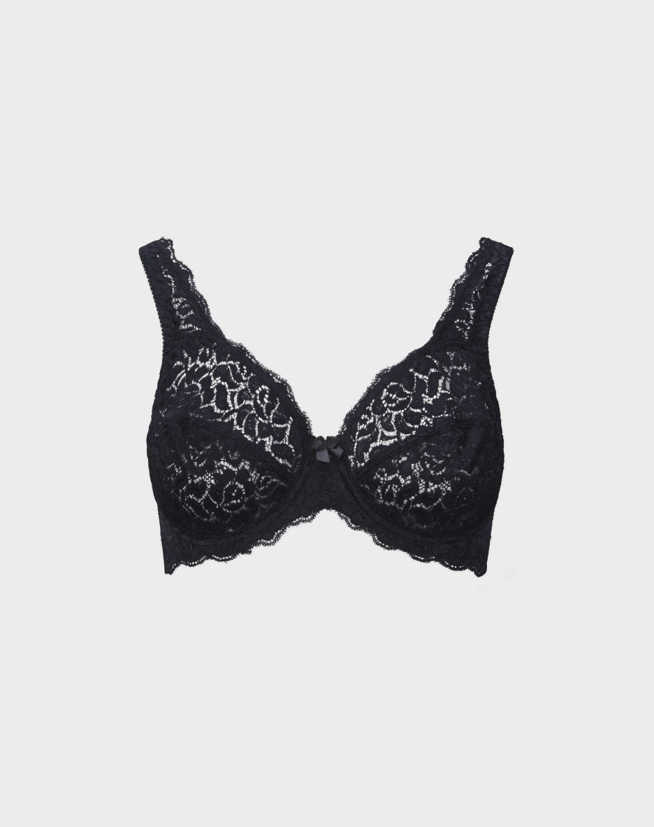 2 Pack Stretch Lace Unpadded Bras