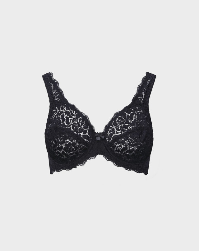 2 Pack Stretch Lace Unpadded Bras