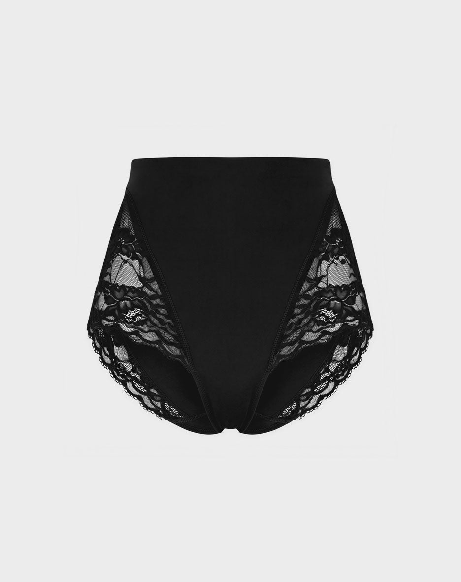3 Pack Shaping Lace Trimmed Briefs