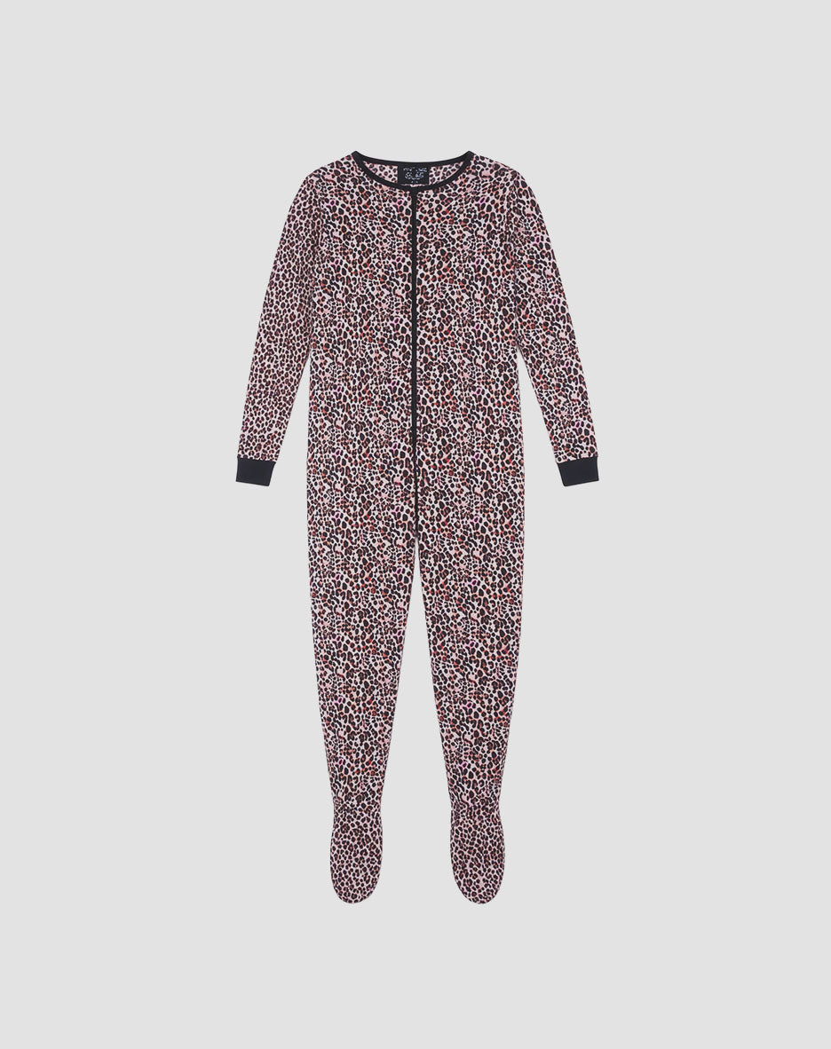 Adult Microfleece Footed Onesie