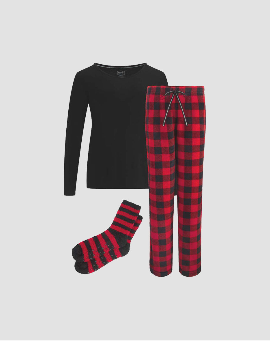 3 Piece Christmas Pajamas Gift Set
