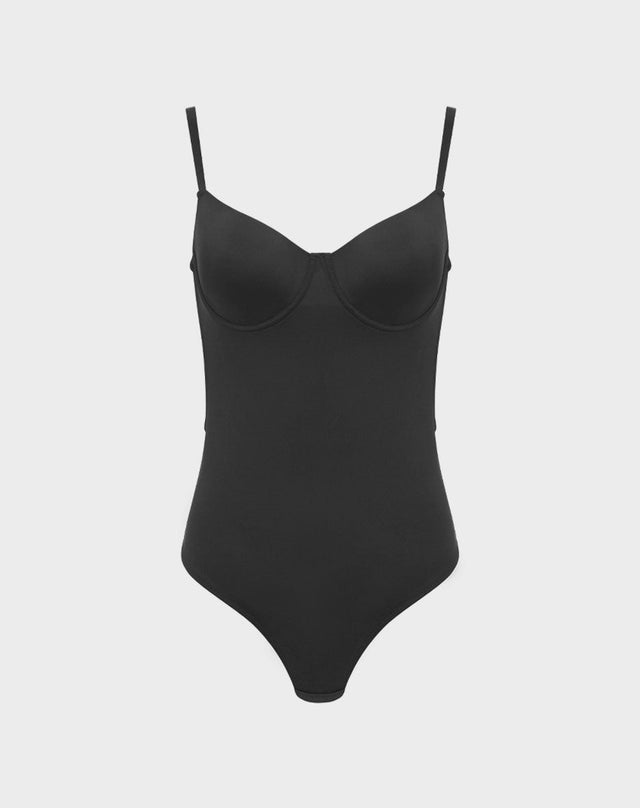 Smoothing Low Back Padded Bodysuit