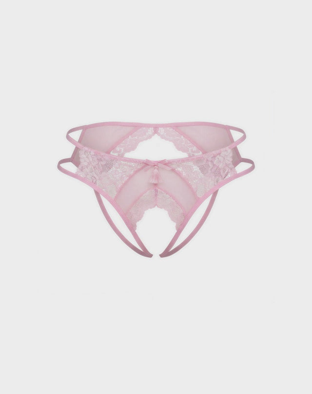 Lie To Me Crotchless Panty