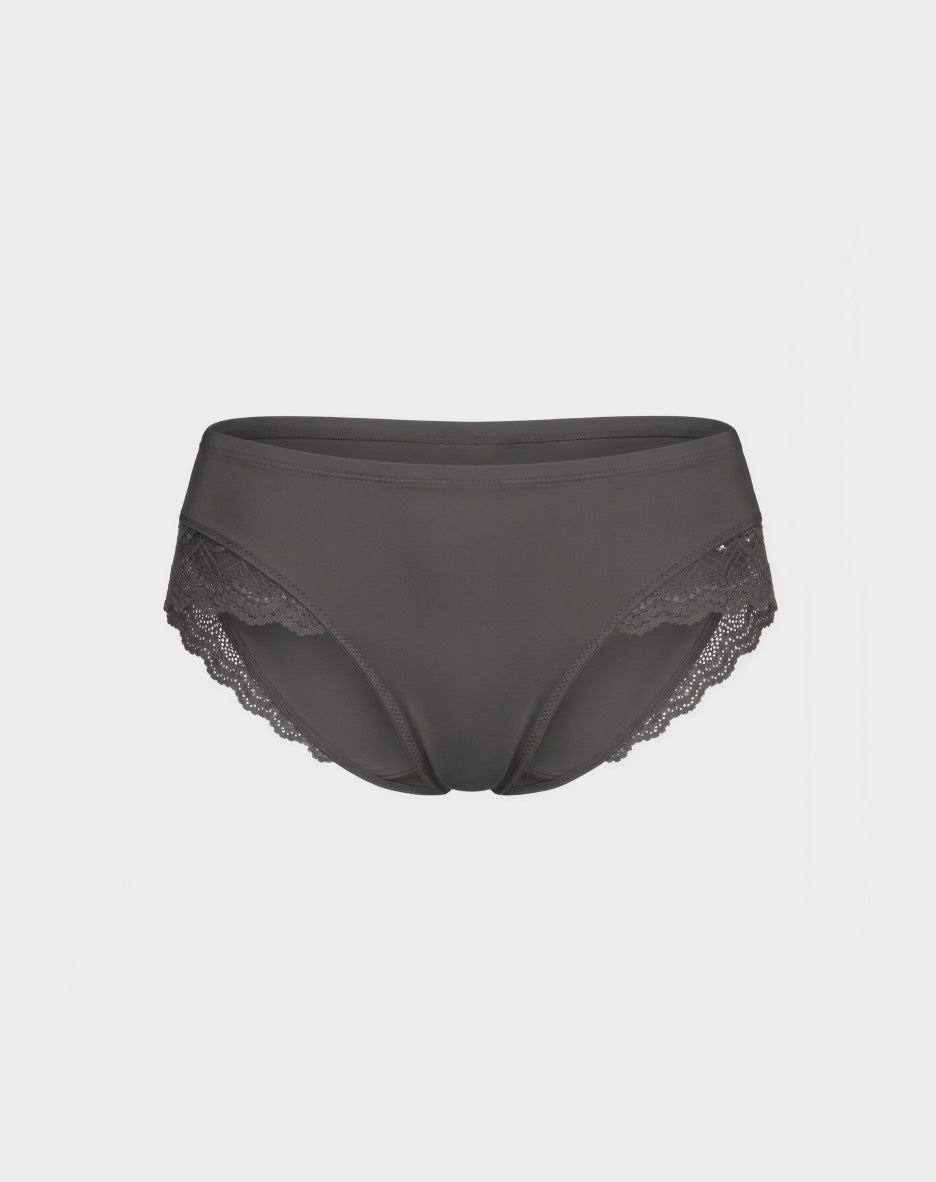 Neo Du Jour Laser Cut Hipster with Lace