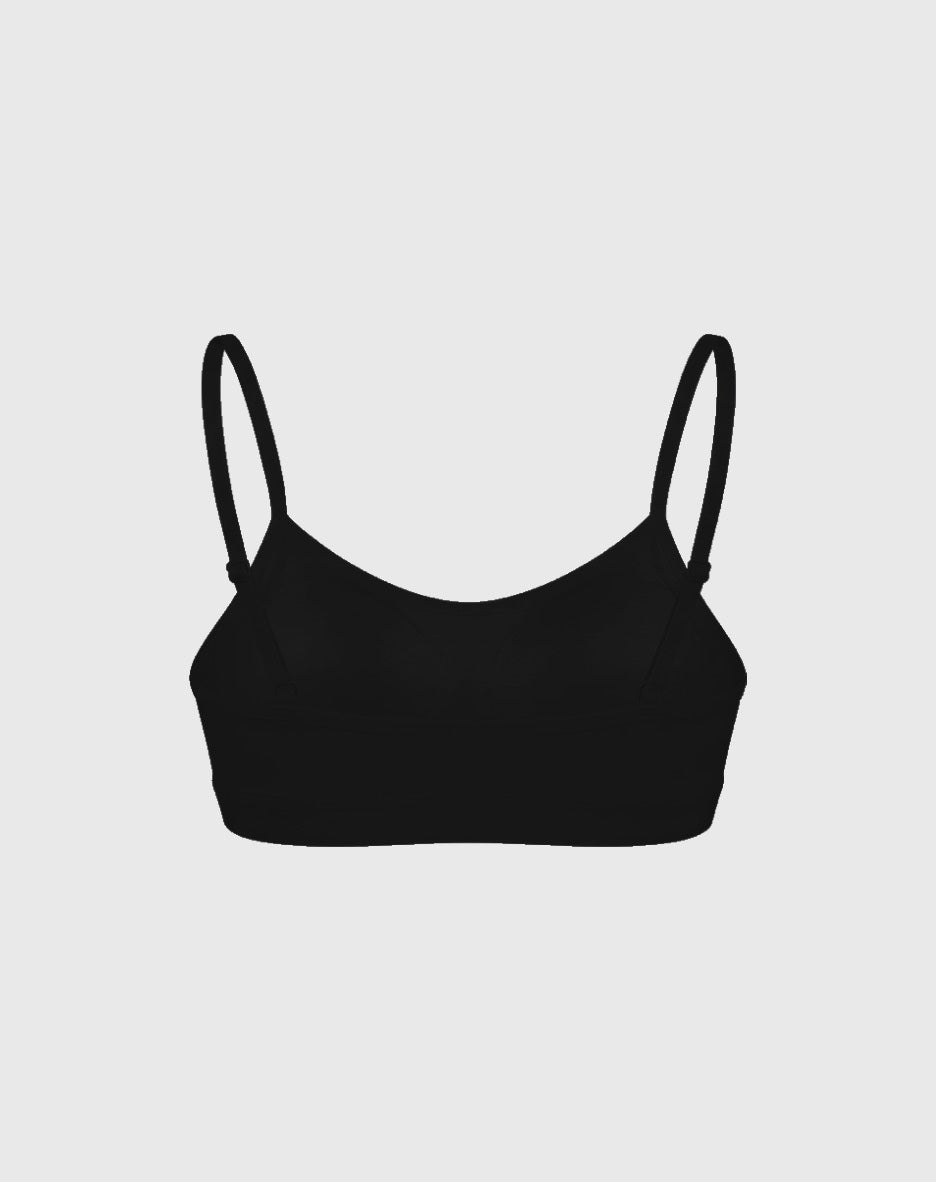 4 Pack Nylon Spandex Girls Padded Training Bras