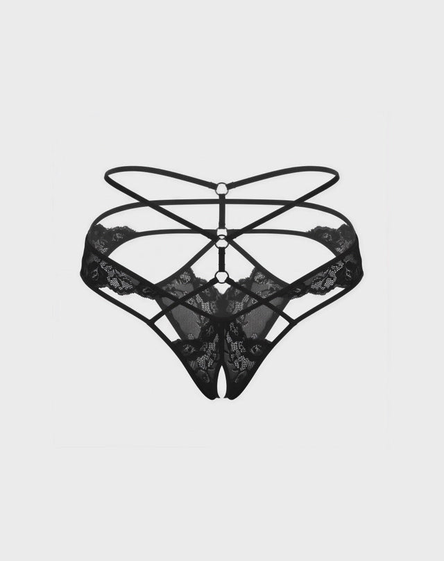 Own It Crotchless Panty