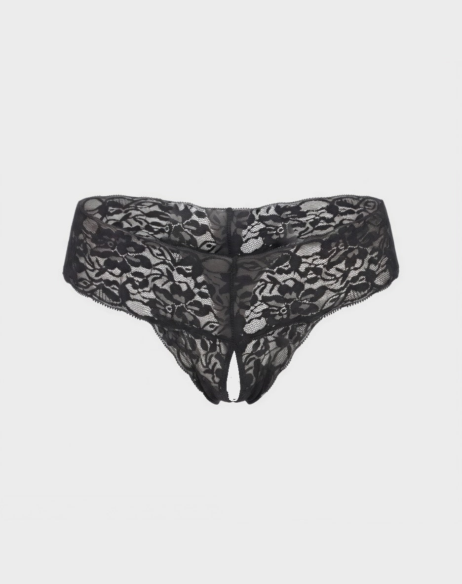 Play With Me Crotchless Thong