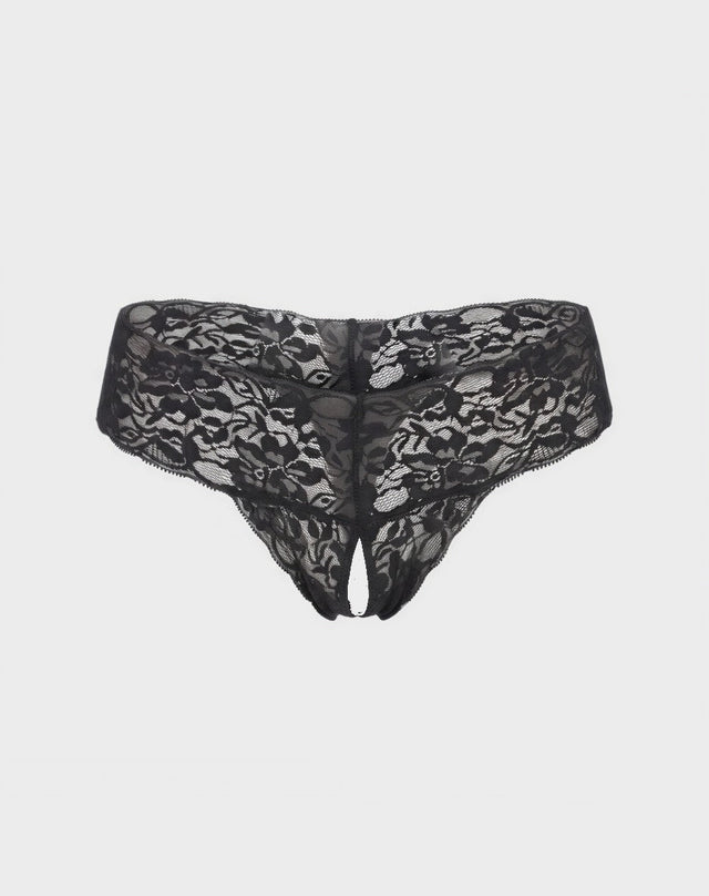 Play With Me Crotchless Thong