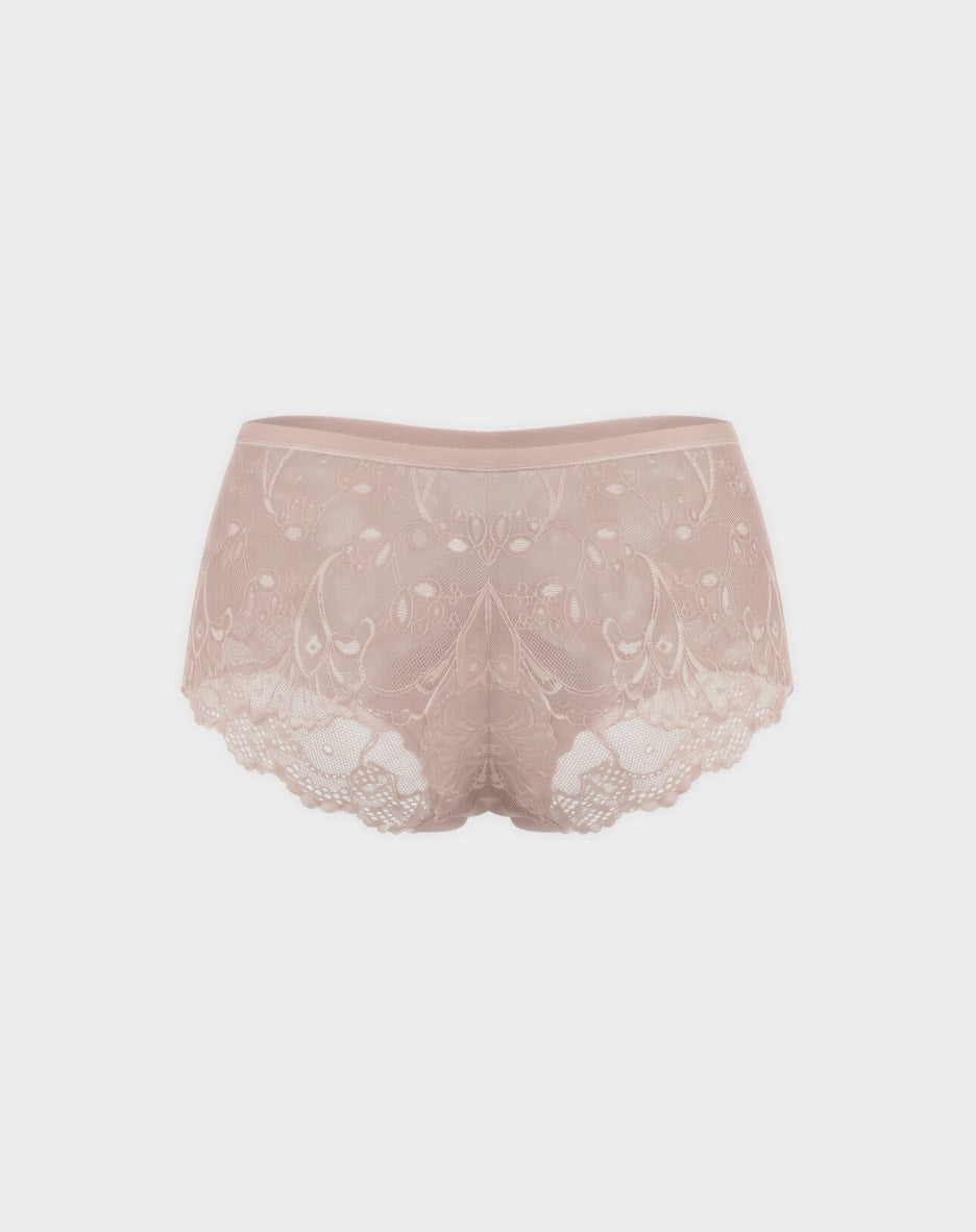 Red Carpet Ready Lace Boyleg Briefs
