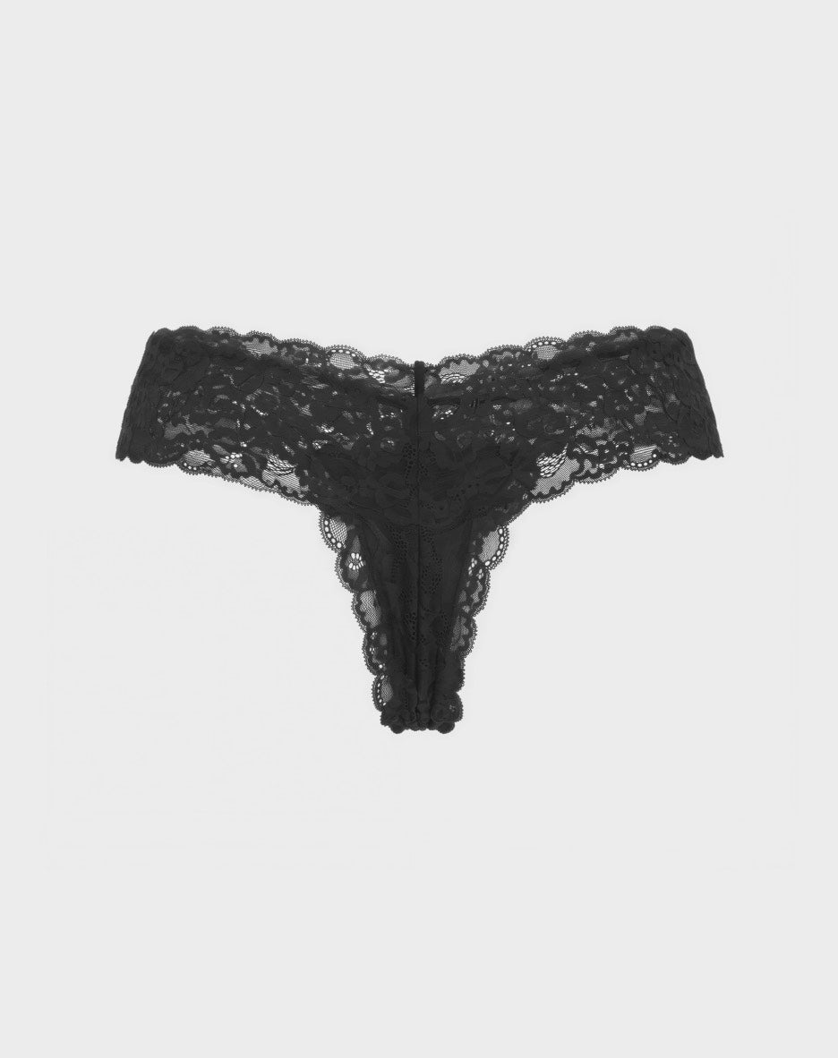 12 Pack Lace Thongs