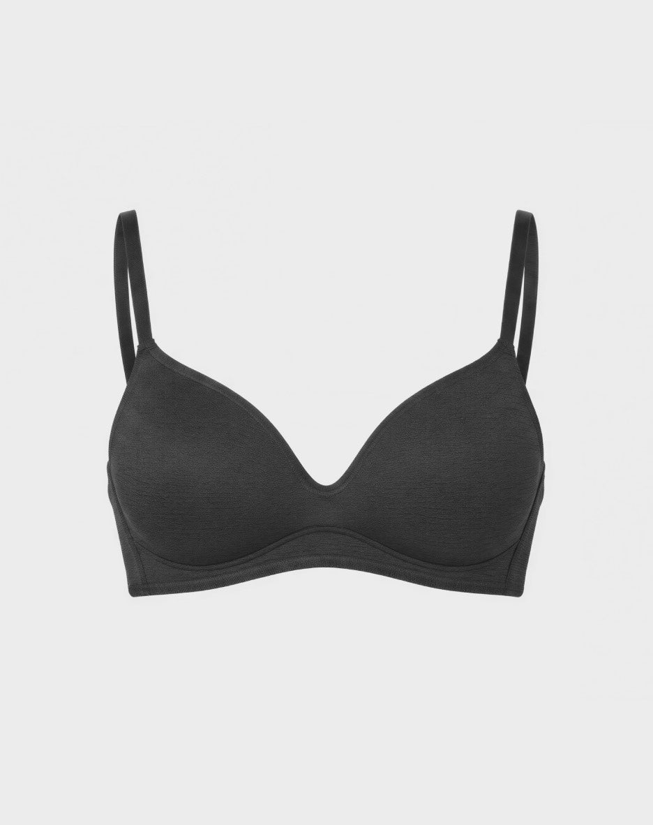 4 Pack Soft Foam Wireless T-Shirt Bra — Aqua