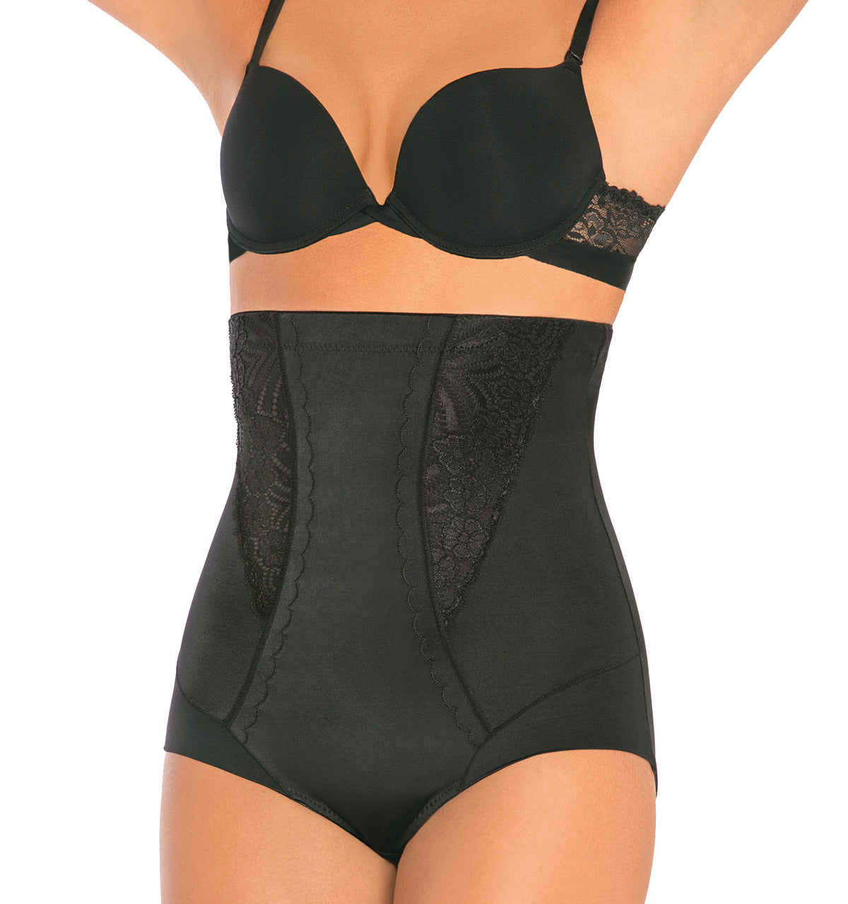 René Rofé F I T By Rene Rofe Lingerie High Waist Firm Control Shapewear Brief