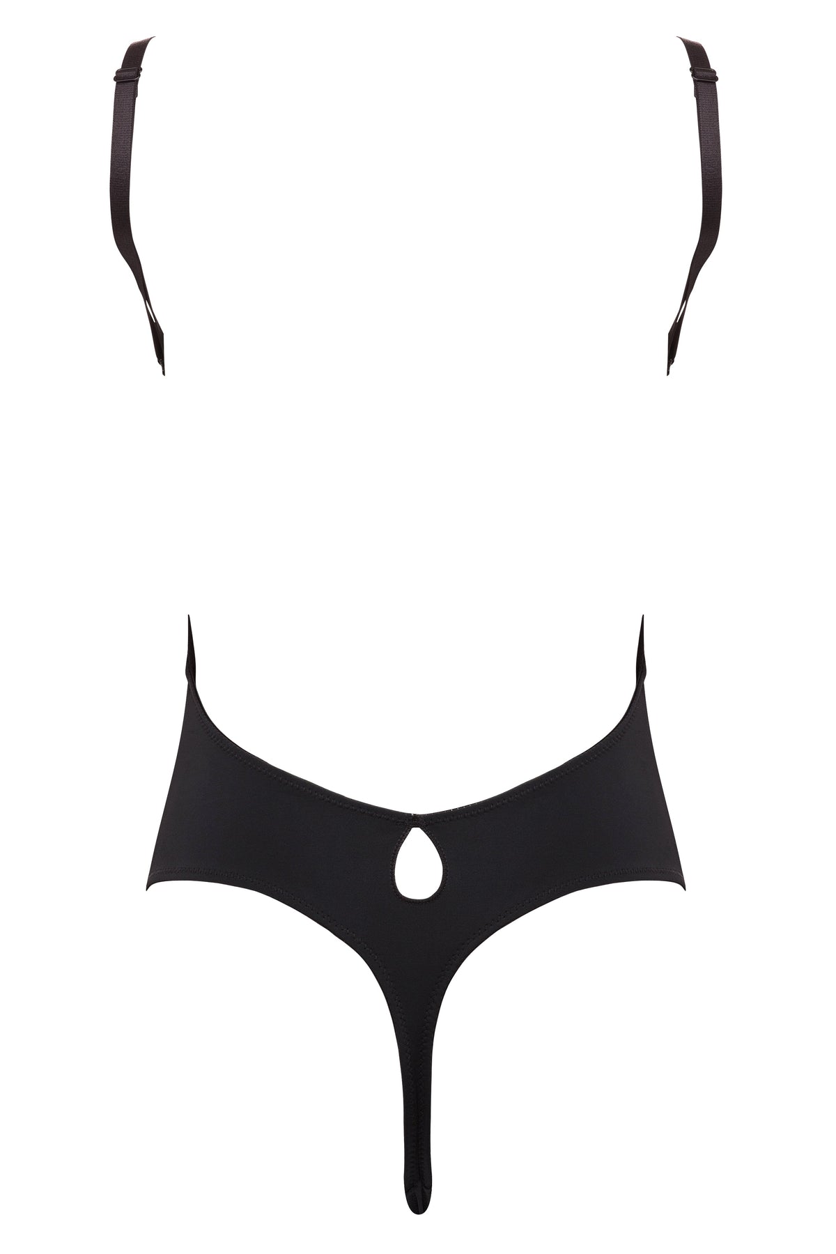 René Rofé F I T By Rene Rofe Lingerie Smoothing Low Back Padded Bodysuit