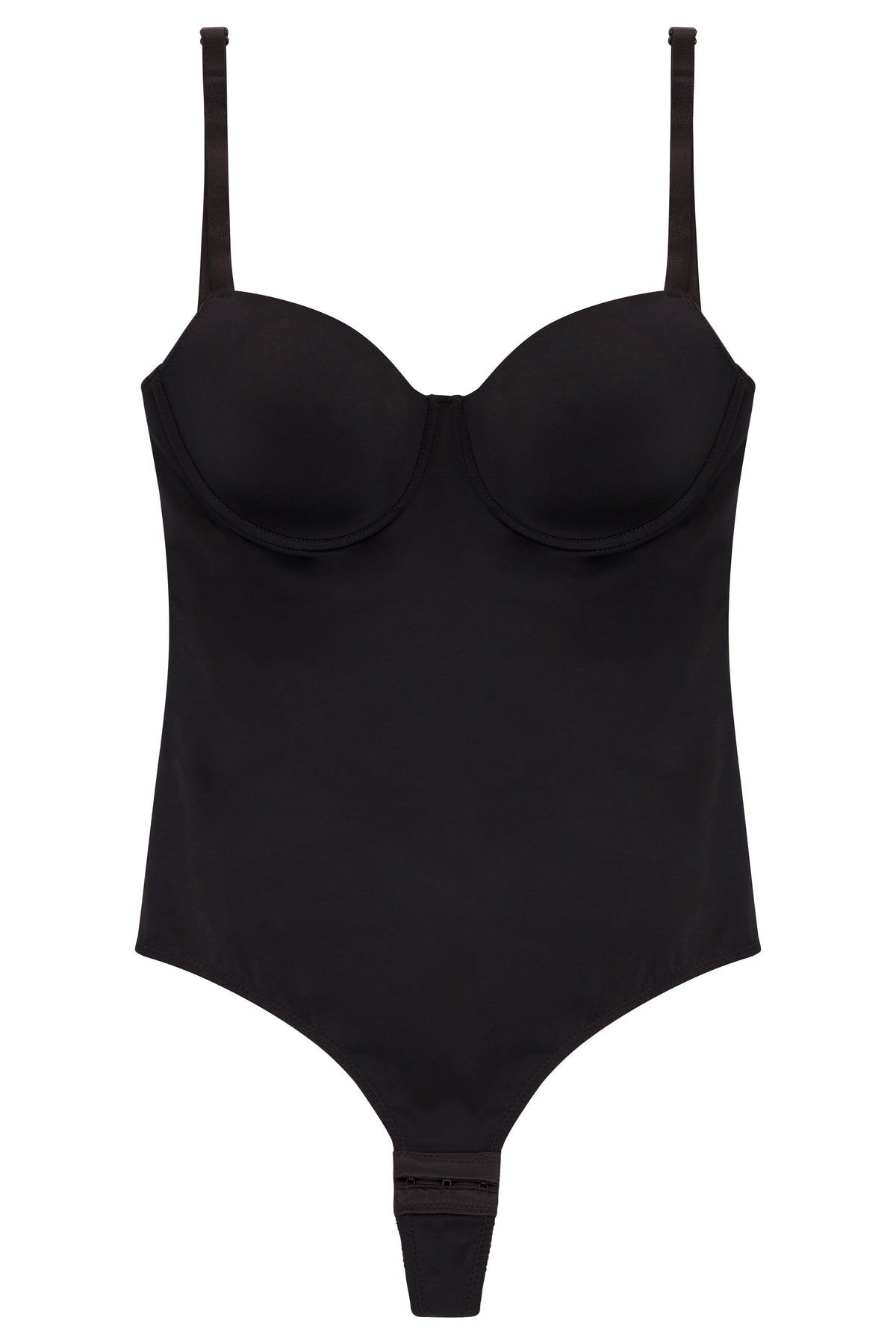 René Rofé F I T By Rene Rofe Lingerie Smoothing Low Back Padded Bodysuit