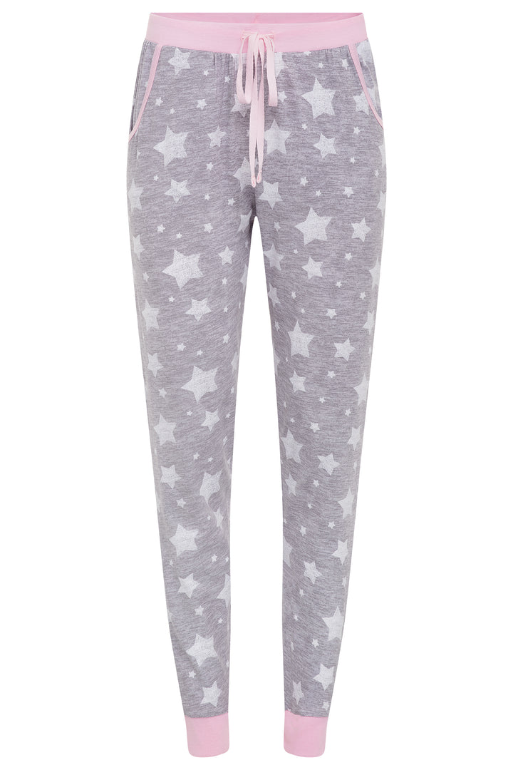René Rofé Pillow Talk By Rene Rofe Sleepwear 2 Pack Jogger Sleep Pants Stars
