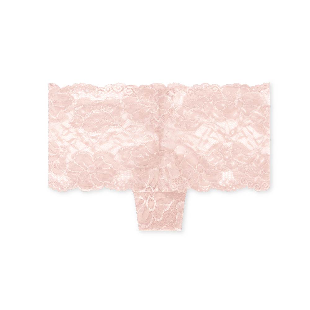 Everyday Lace Boyshorts in Rose Quartz by René Rofé