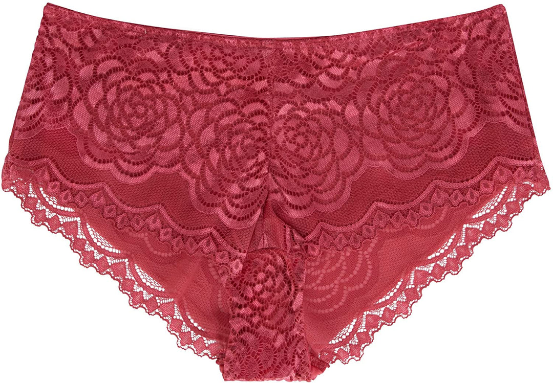 René Rofé 5 Pack Floral Lace Hipster